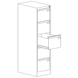 1193.Szafa kartotekowa Szk 301/5